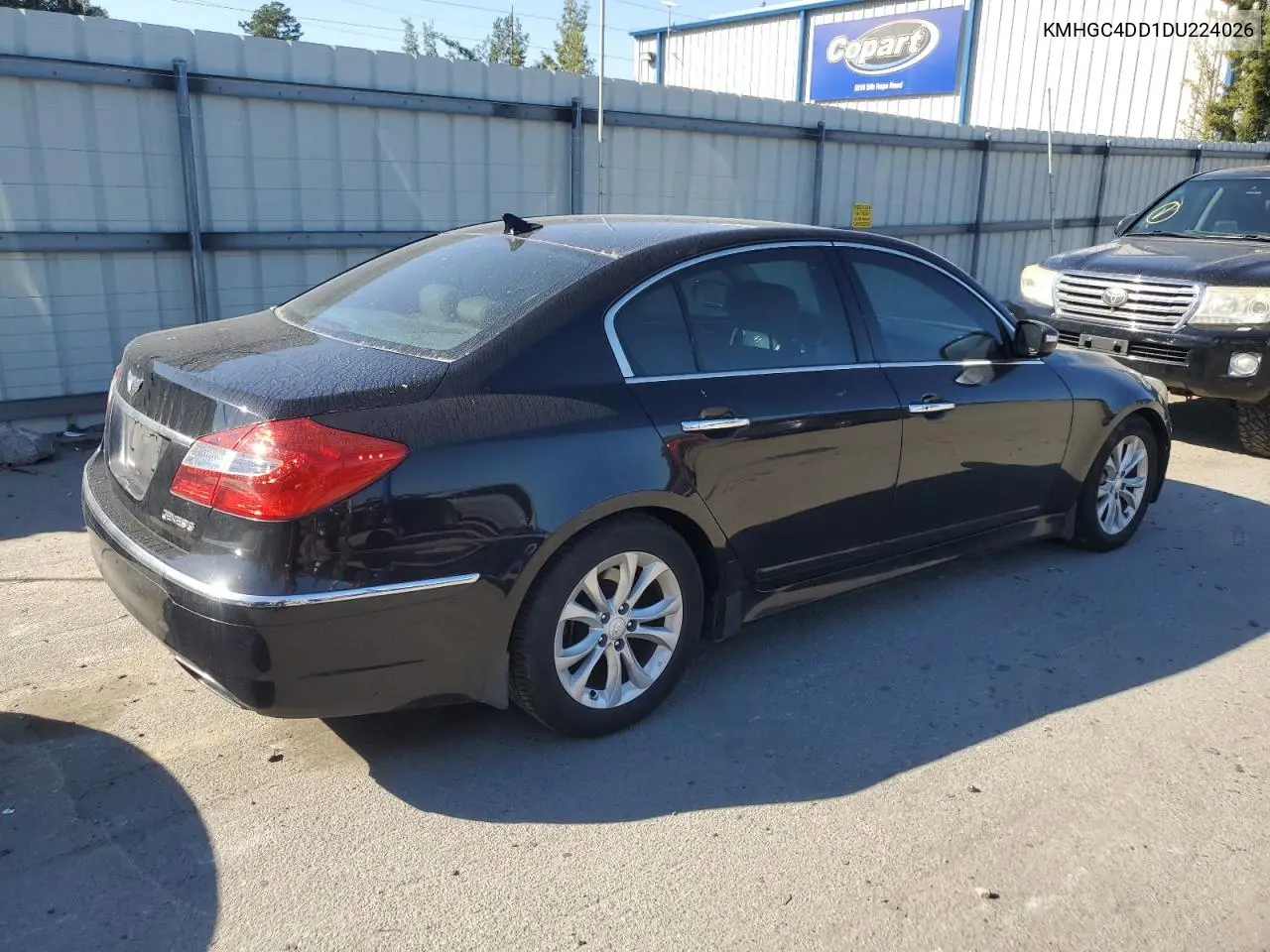 KMHGC4DD1DU224026 2013 Hyundai Genesis 3.8L