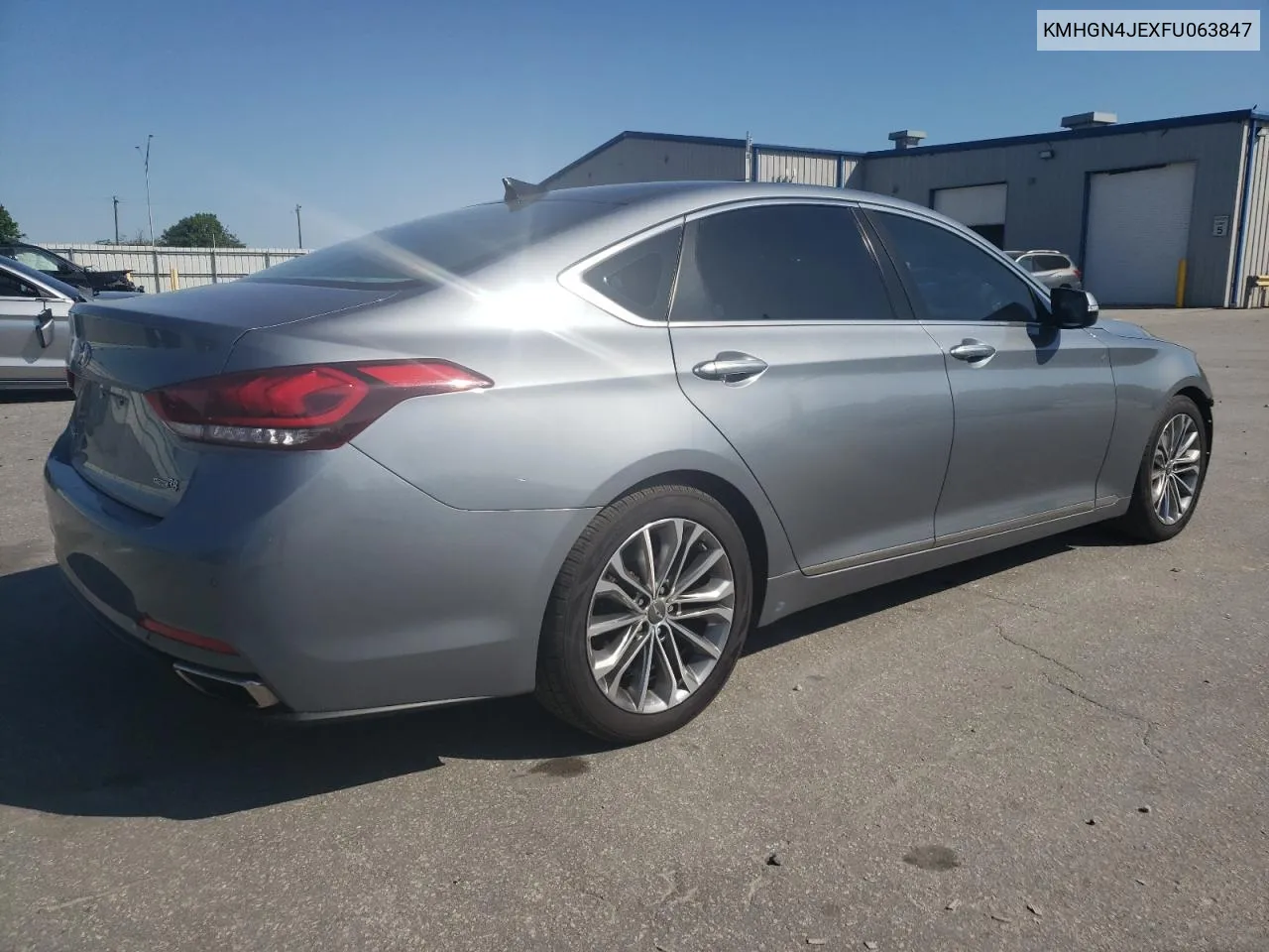 KMHGN4JEXFU063847 2015 Hyundai Genesis 3.8L