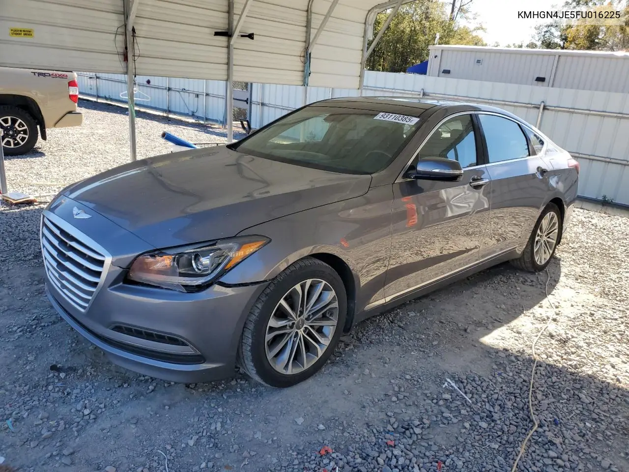 KMHGN4JE5FU016225 2015 Hyundai Genesis 3.8L