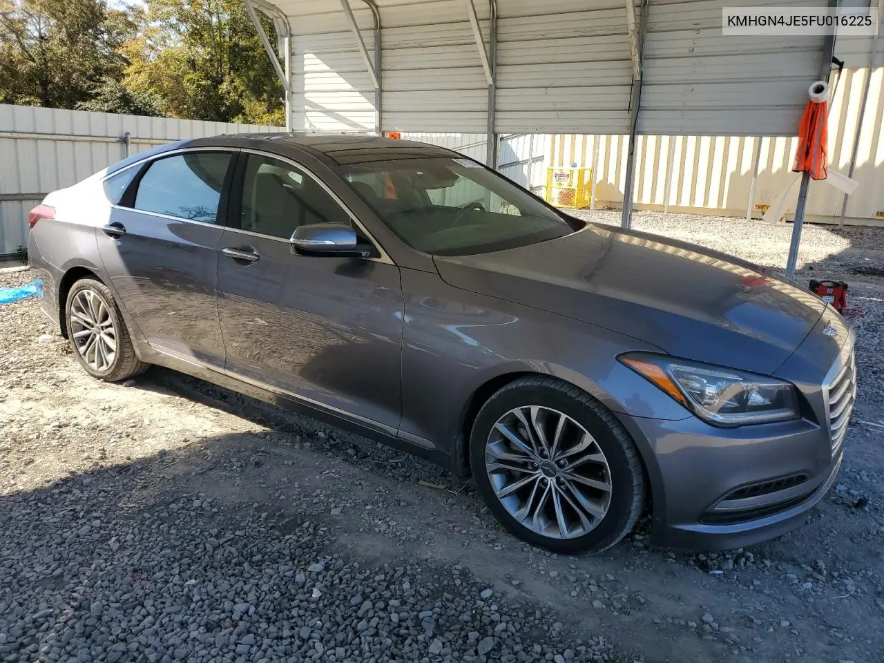 KMHGN4JE5FU016225 2015 Hyundai Genesis 3.8L