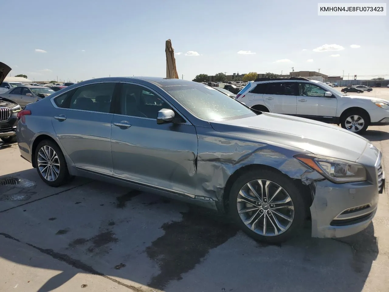 KMHGN4JE8FU073423 2015 Hyundai Genesis 3.8L