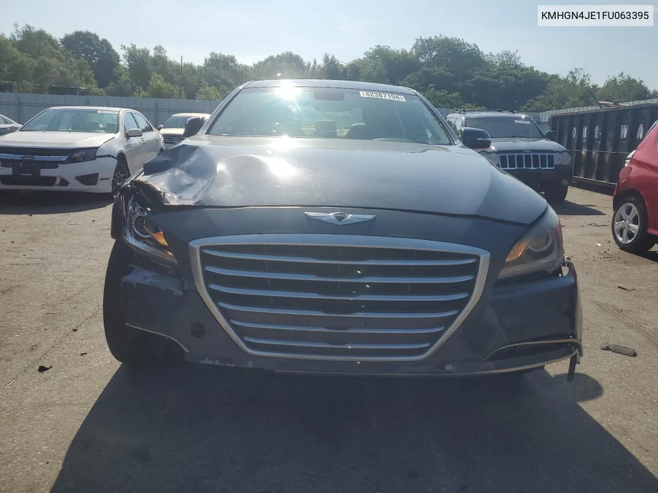 KMHGN4JE1FU063395 2015 Hyundai Genesis 3.8L