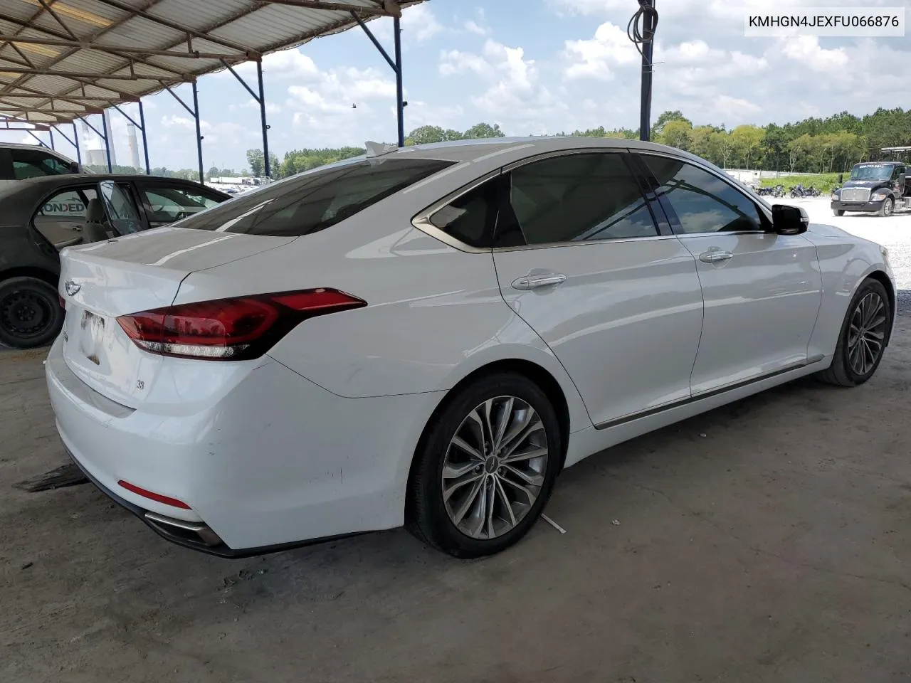 KMHGN4JEXFU066876 2015 Hyundai Genesis 3.8L