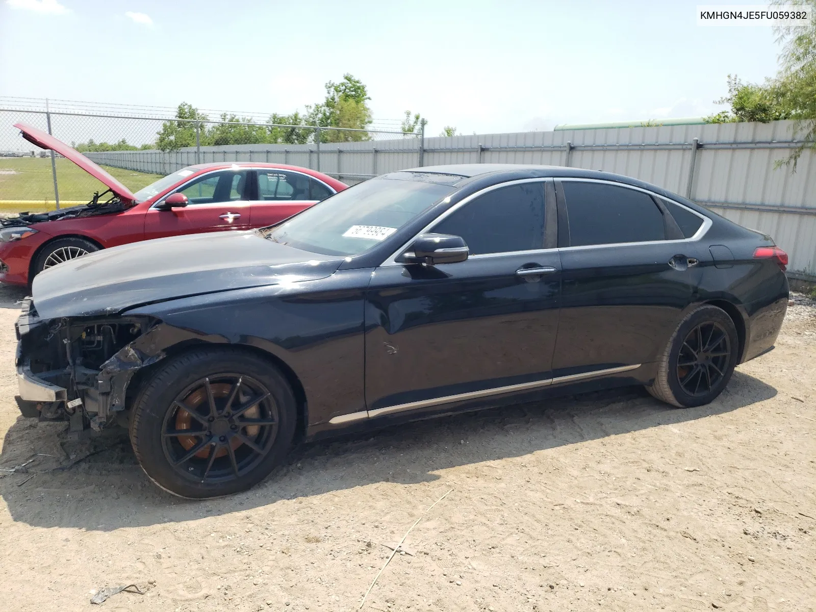 KMHGN4JE5FU059382 2015 Hyundai Genesis 3.8L