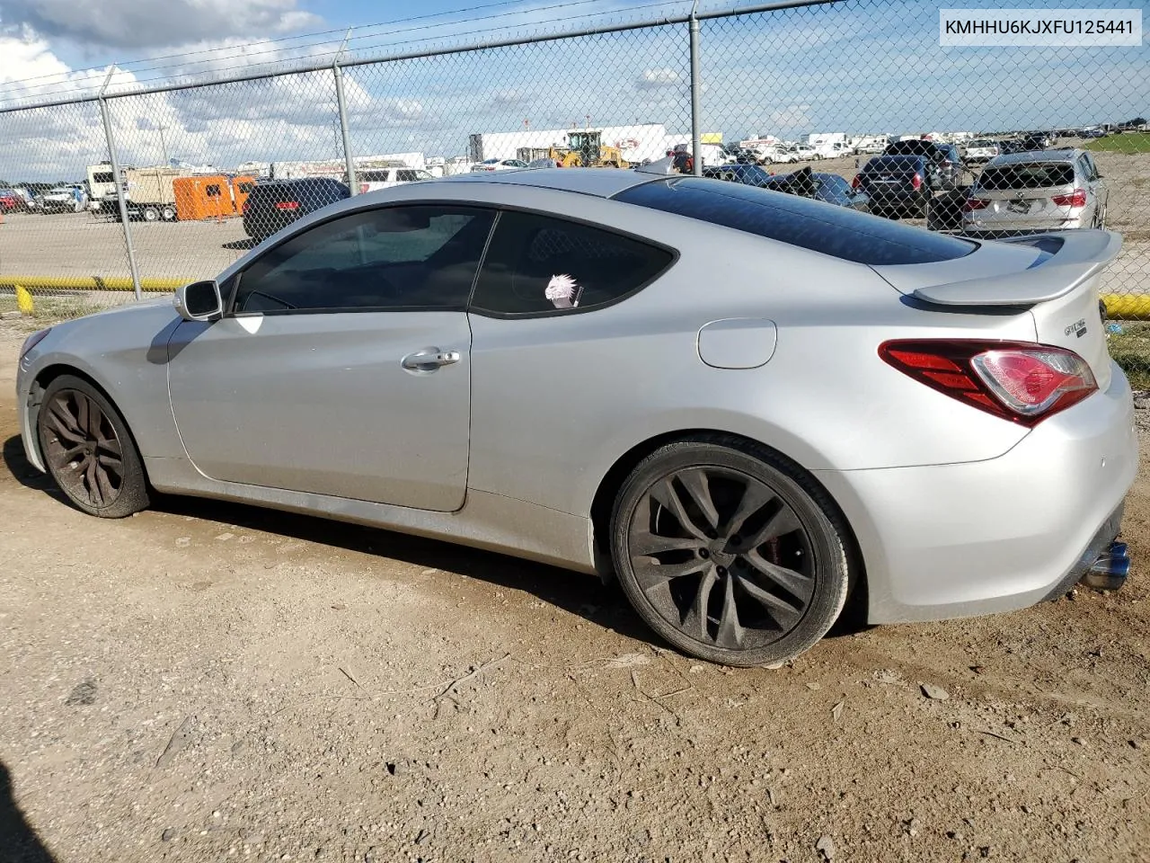 2015 Hyundai Genesis Coupe 3.8L VIN: KMHHU6KJXFU125441 Lot: 69179674