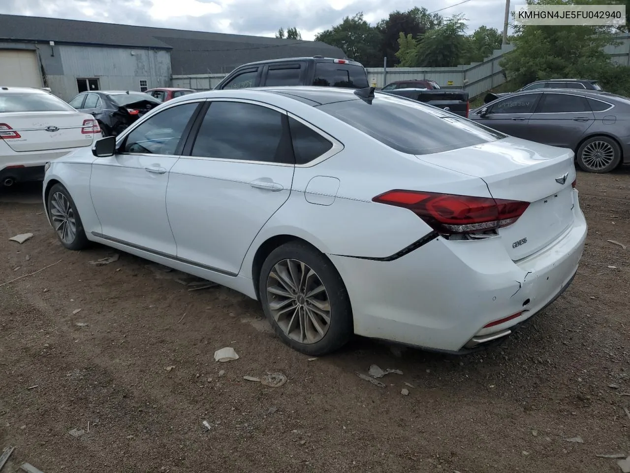 KMHGN4JE5FU042940 2015 Hyundai Genesis 3.8L