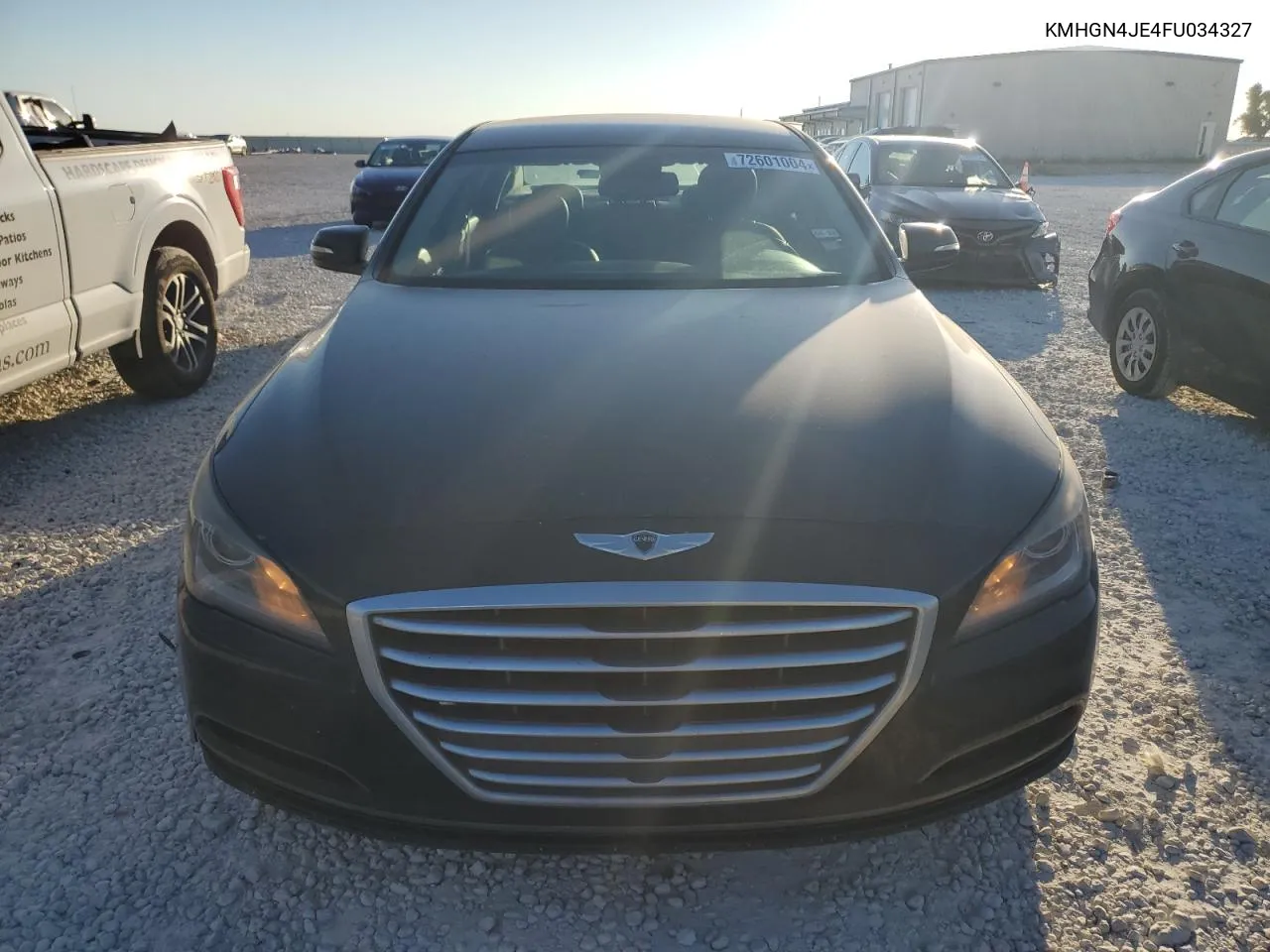 KMHGN4JE4FU034327 2015 Hyundai Genesis 3.8L