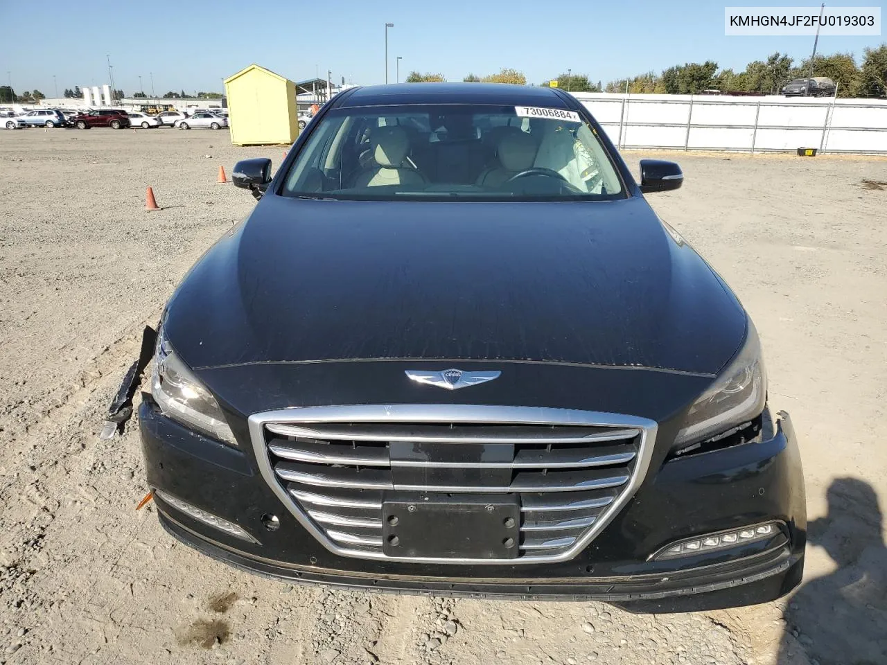 KMHGN4JF2FU019303 2015 Hyundai Genesis 5.0L