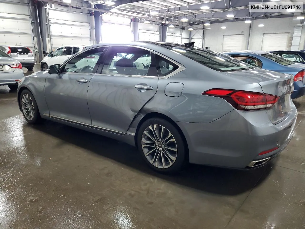 KMHGN4JE1FU091746 2015 Hyundai Genesis 3.8L