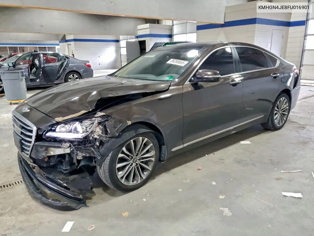 KMHGN4JE8FU016901 2015 Hyundai Genesis 3.8L