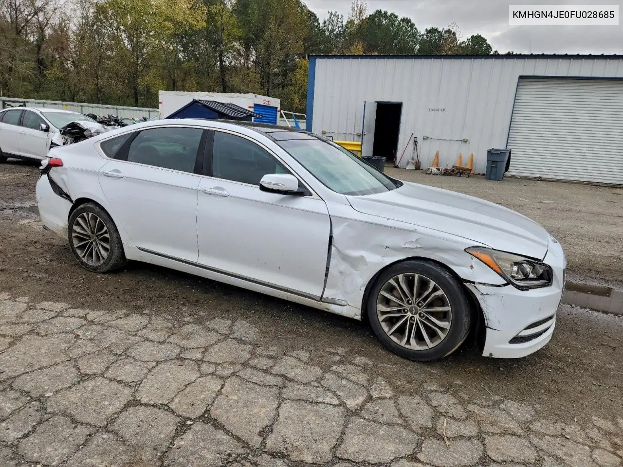 KMHGN4JE0FU028685 2015 Hyundai Genesis 3.8L