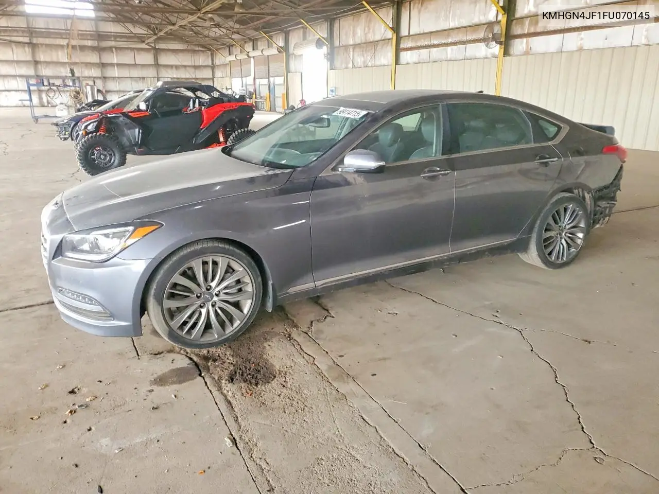 KMHGN4JF1FU070145 2015 Hyundai Genesis 5.0L