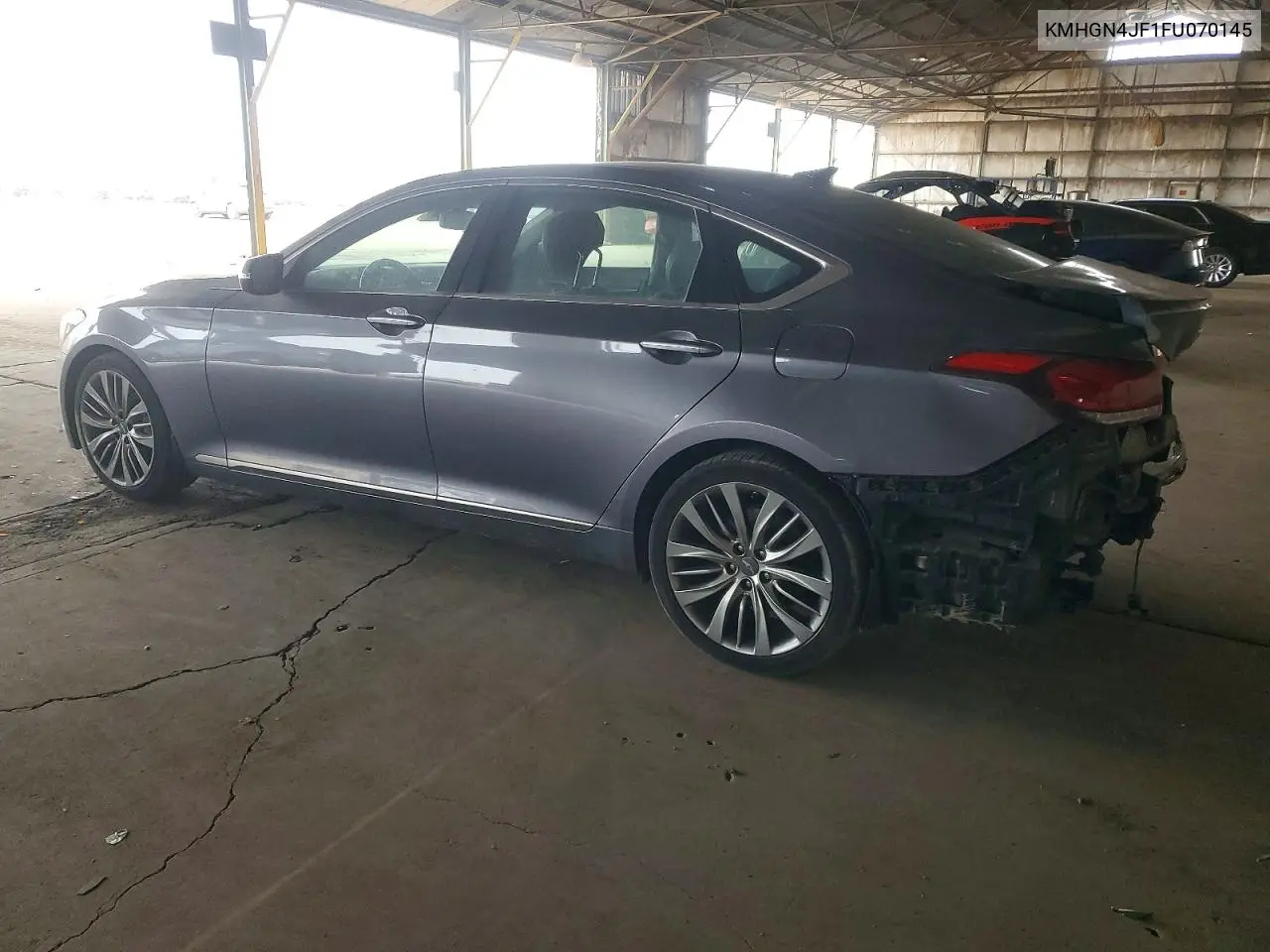 KMHGN4JF1FU070145 2015 Hyundai Genesis 5.0L