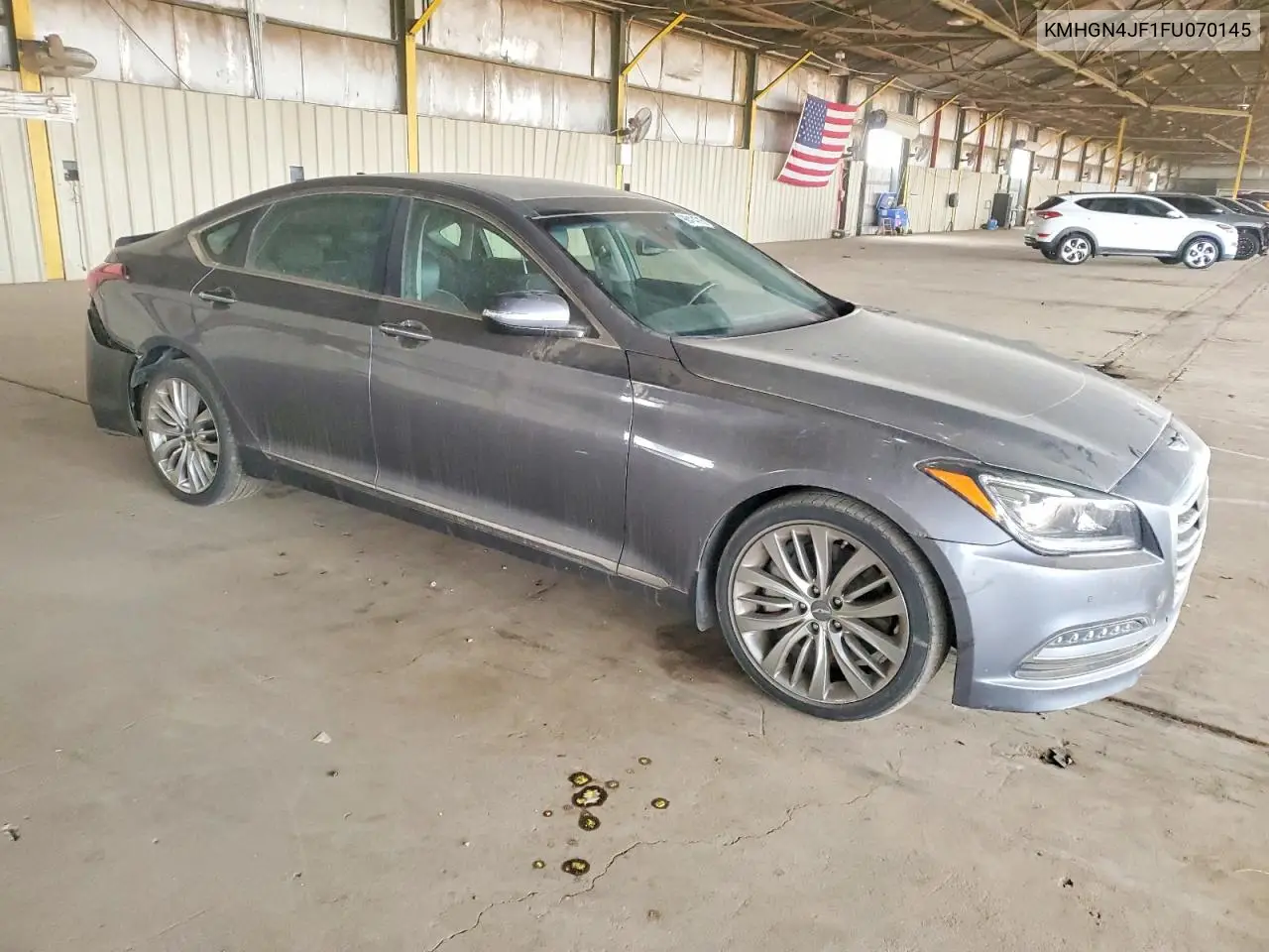 KMHGN4JF1FU070145 2015 Hyundai Genesis 5.0L