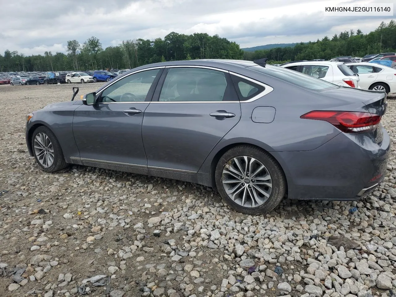 KMHGN4JE2GU116140 2016 Hyundai Genesis 3.8L