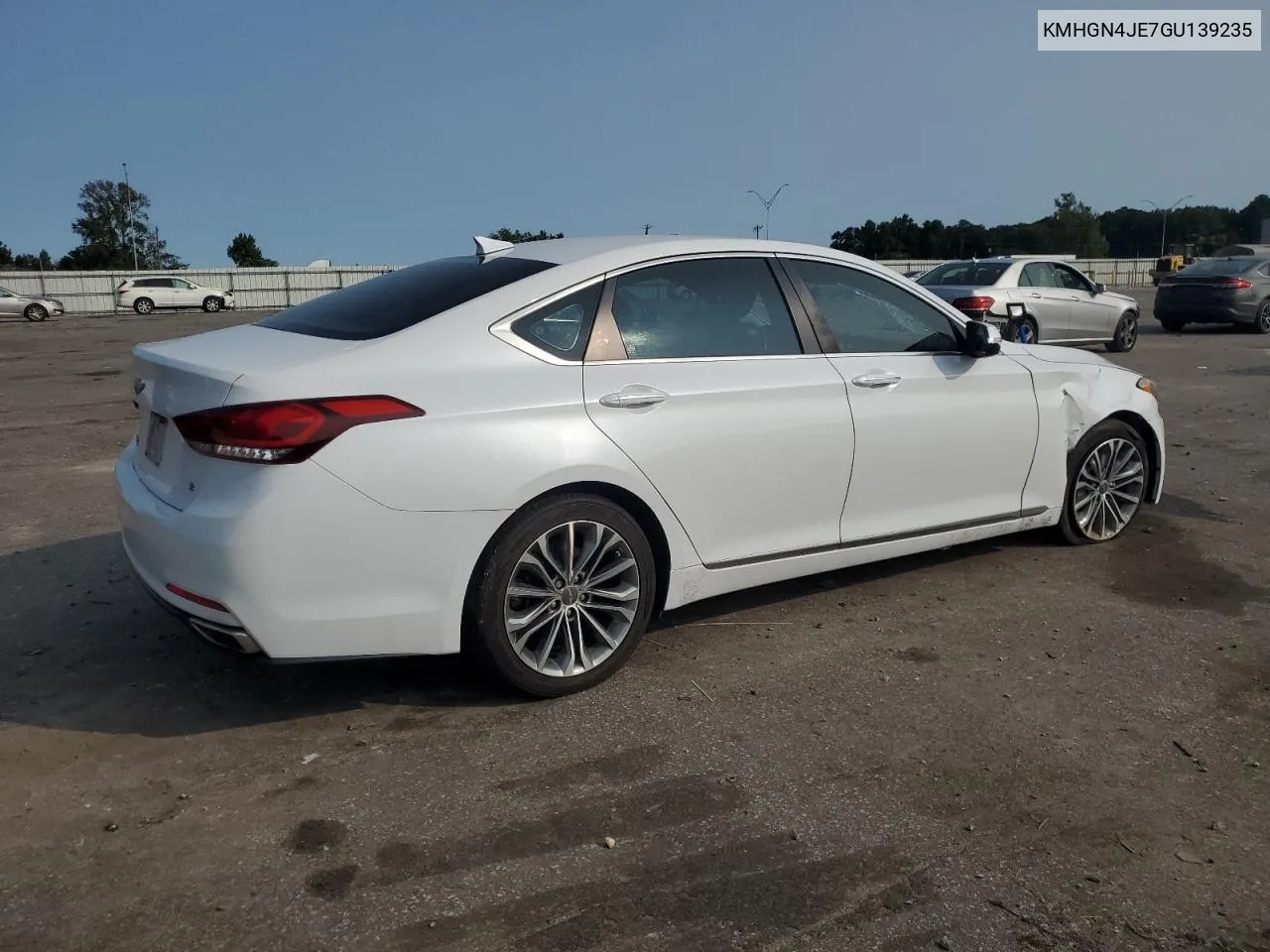 KMHGN4JE7GU139235 2016 Hyundai Genesis 3.8L