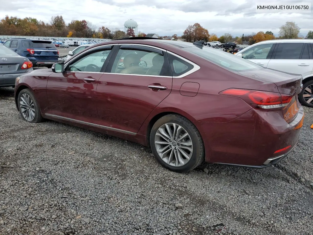KMHGN4JE1GU106750 2016 Hyundai Genesis 3.8L