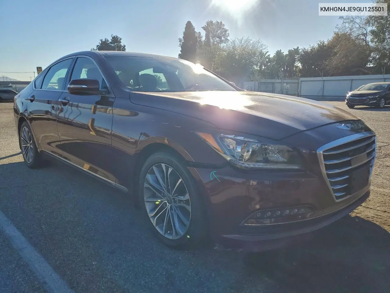 KMHGN4JE9GU125501 2016 Hyundai Genesis 3.8L