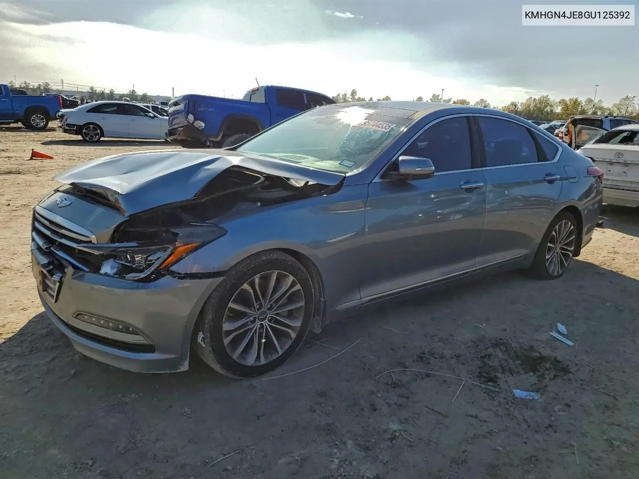 KMHGN4JE8GU125392 2016 Hyundai Genesis 3.8L