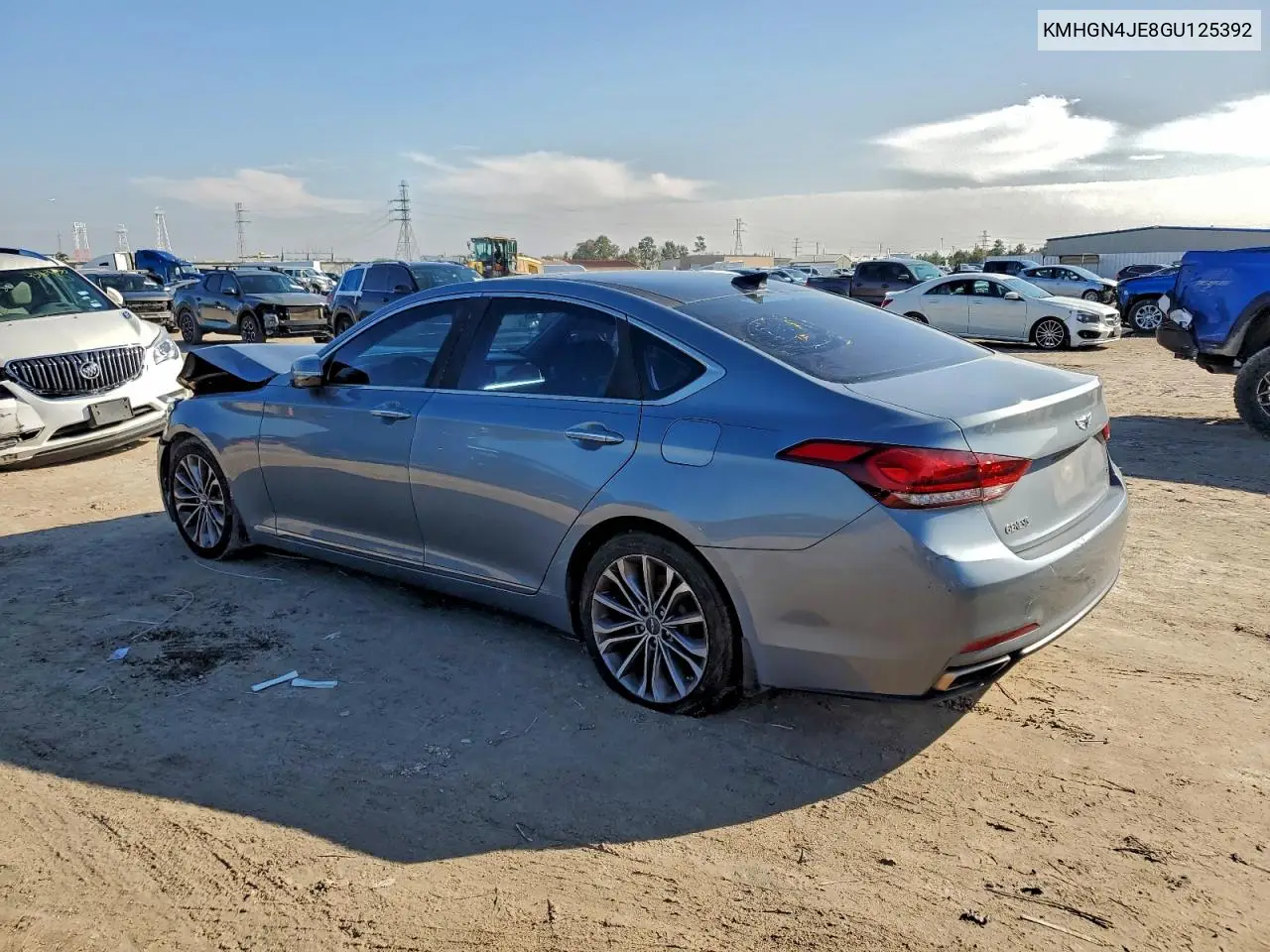 KMHGN4JE8GU125392 2016 Hyundai Genesis 3.8L