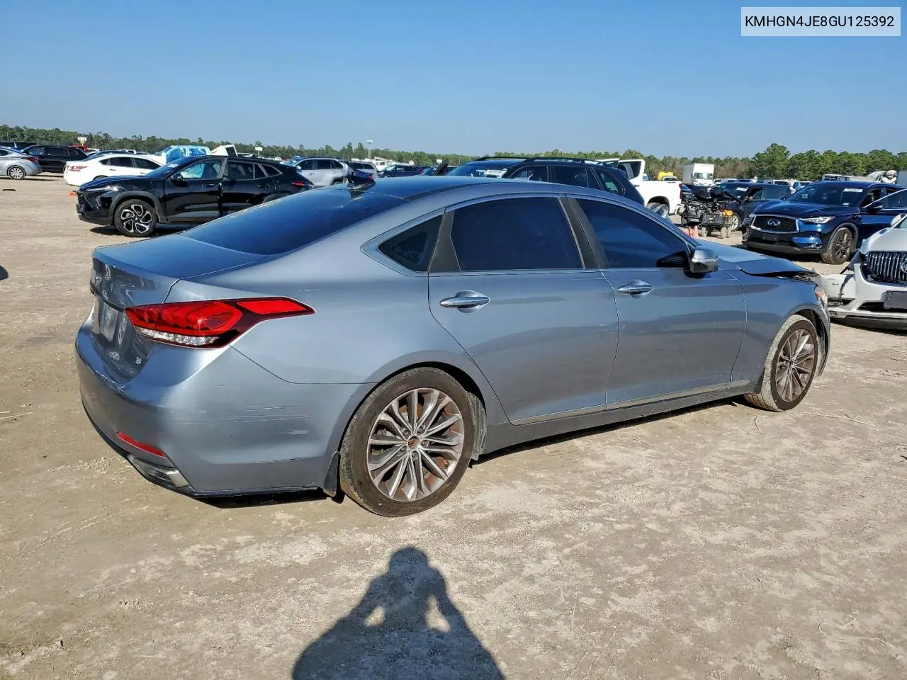 KMHGN4JE8GU125392 2016 Hyundai Genesis 3.8L