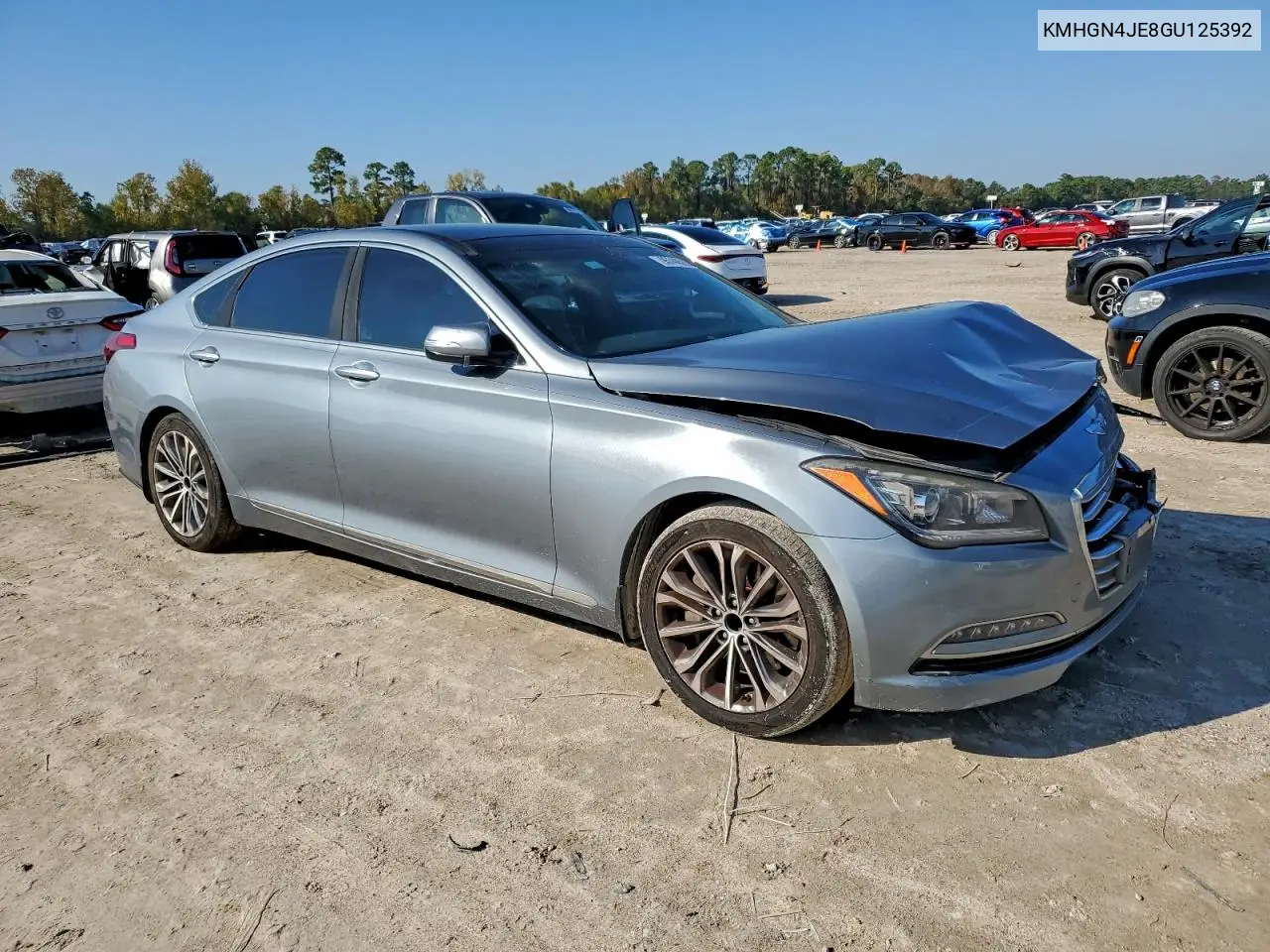 KMHGN4JE8GU125392 2016 Hyundai Genesis 3.8L