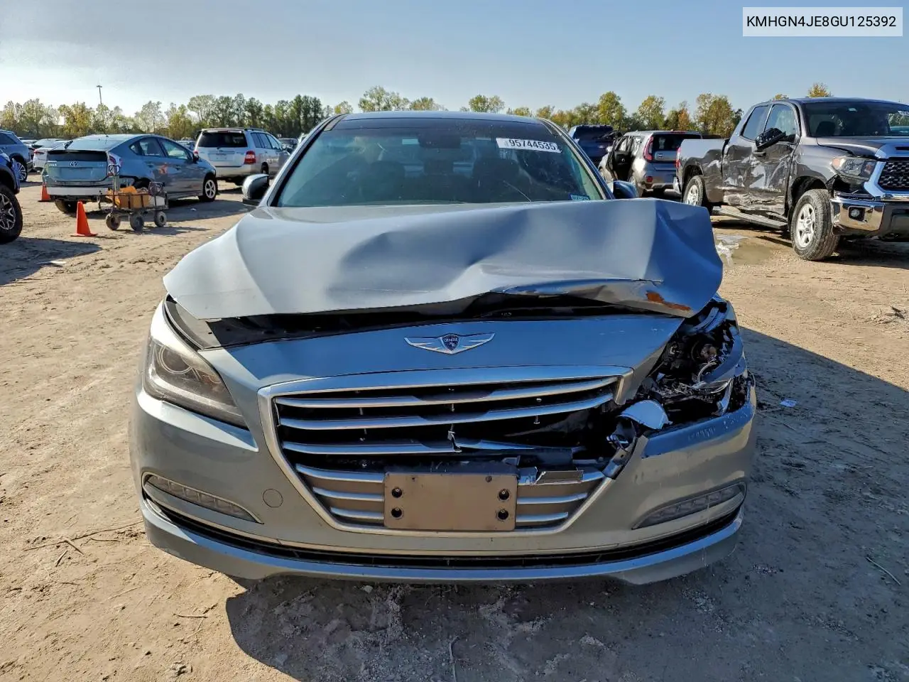 KMHGN4JE8GU125392 2016 Hyundai Genesis 3.8L