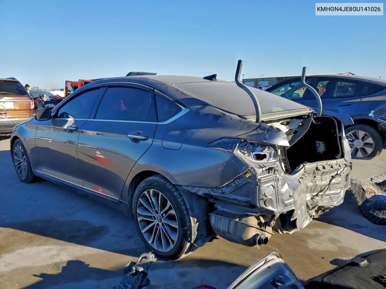 KMHGN4JE8GU141026 2016 Hyundai Genesis 3.8L