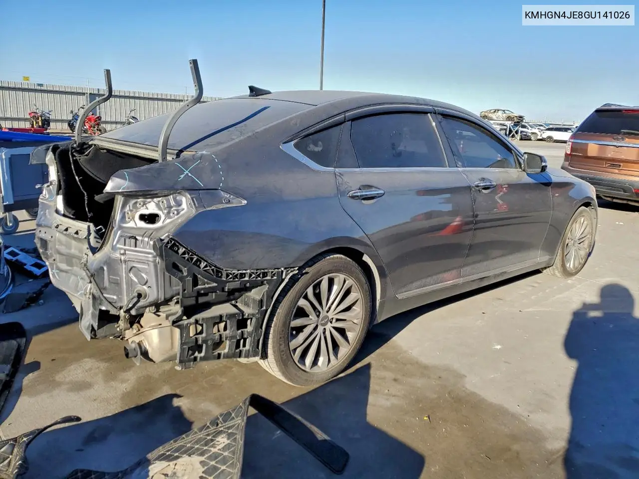 KMHGN4JE8GU141026 2016 Hyundai Genesis 3.8L