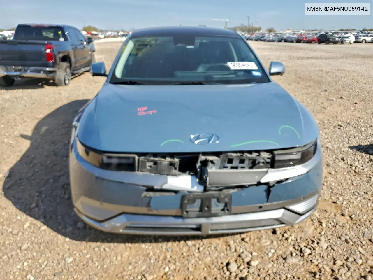 KM8KRDAF5NU069142 2022 Hyundai Ioniq 5 Limited