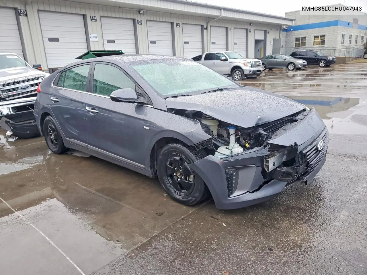 KMHC85LC0HU047943 2017 Hyundai Ioniq Limited