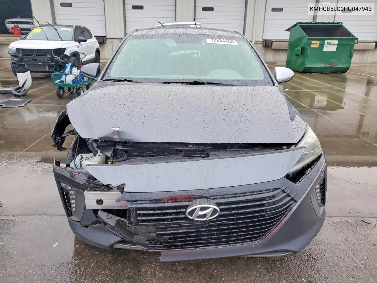 KMHC85LC0HU047943 2017 Hyundai Ioniq Limited