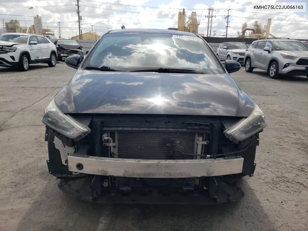 KMHC75LC2JU066163 2018 Hyundai Ioniq Sel