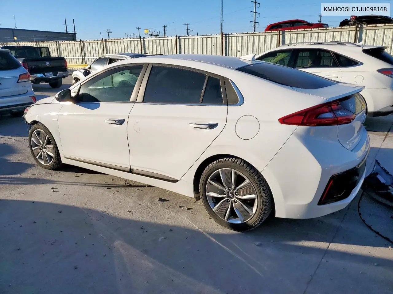 KMHC05LC1JU098168 2018 Hyundai Ioniq Limited