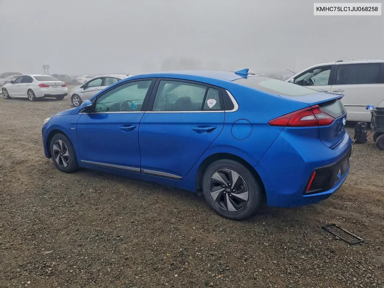 KMHC75LC1JU068258 2018 Hyundai Ioniq Sel
