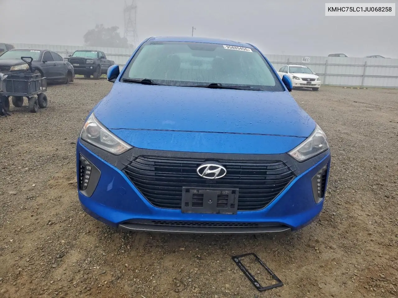 KMHC75LC1JU068258 2018 Hyundai Ioniq Sel