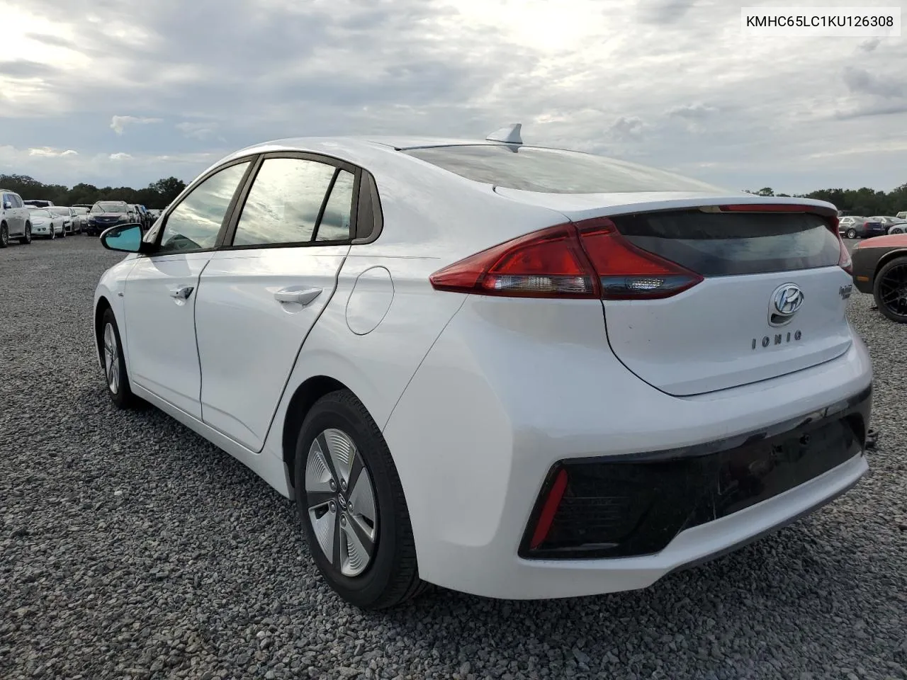 KMHC65LC1KU126308 2019 Hyundai Ioniq Blue