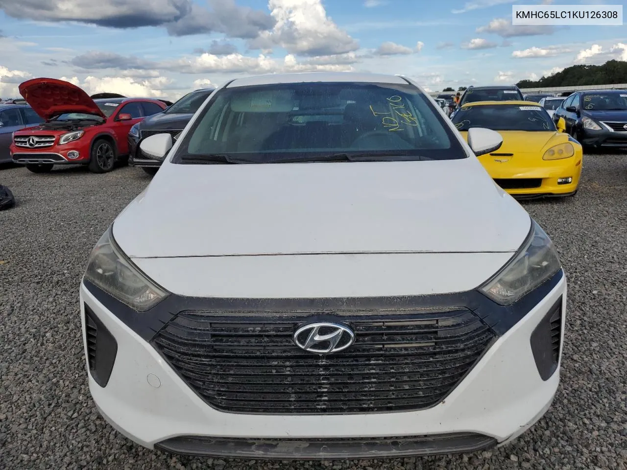 KMHC65LC1KU126308 2019 Hyundai Ioniq Blue