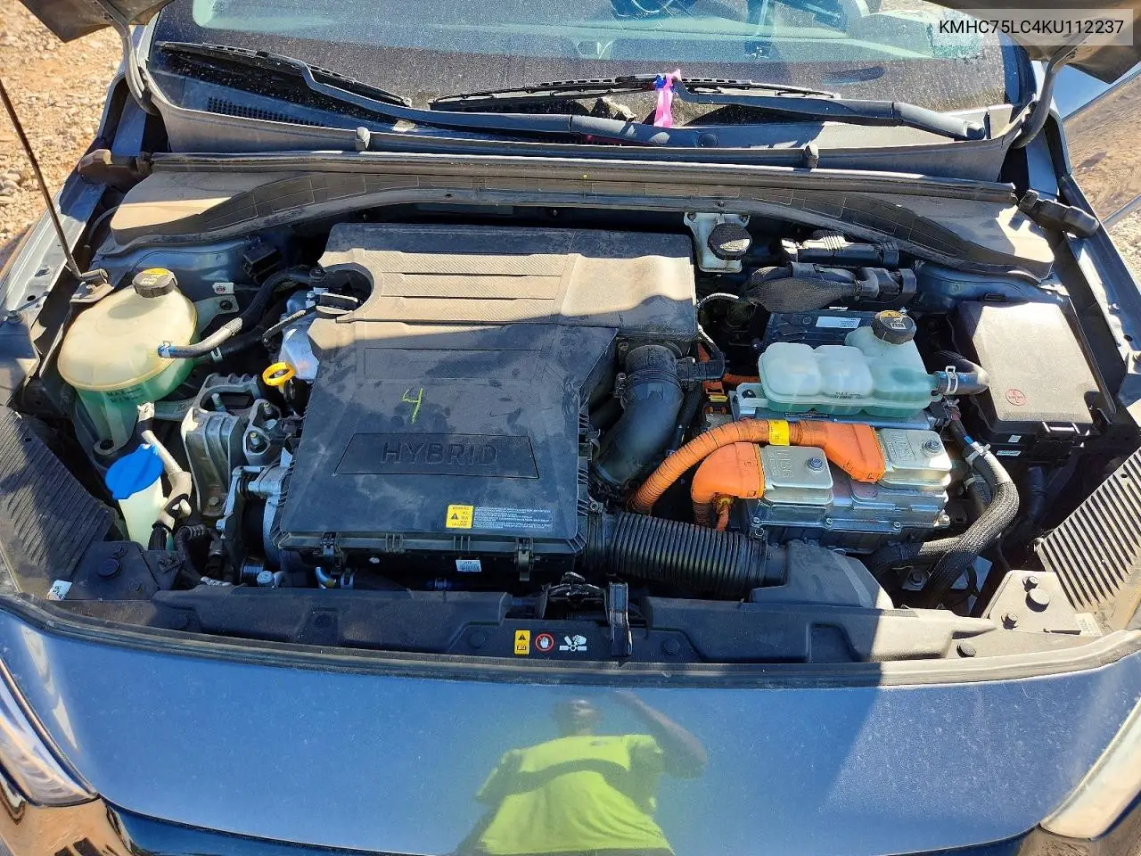KMHC75LC4KU112237 2019 Hyundai Ioniq Sel