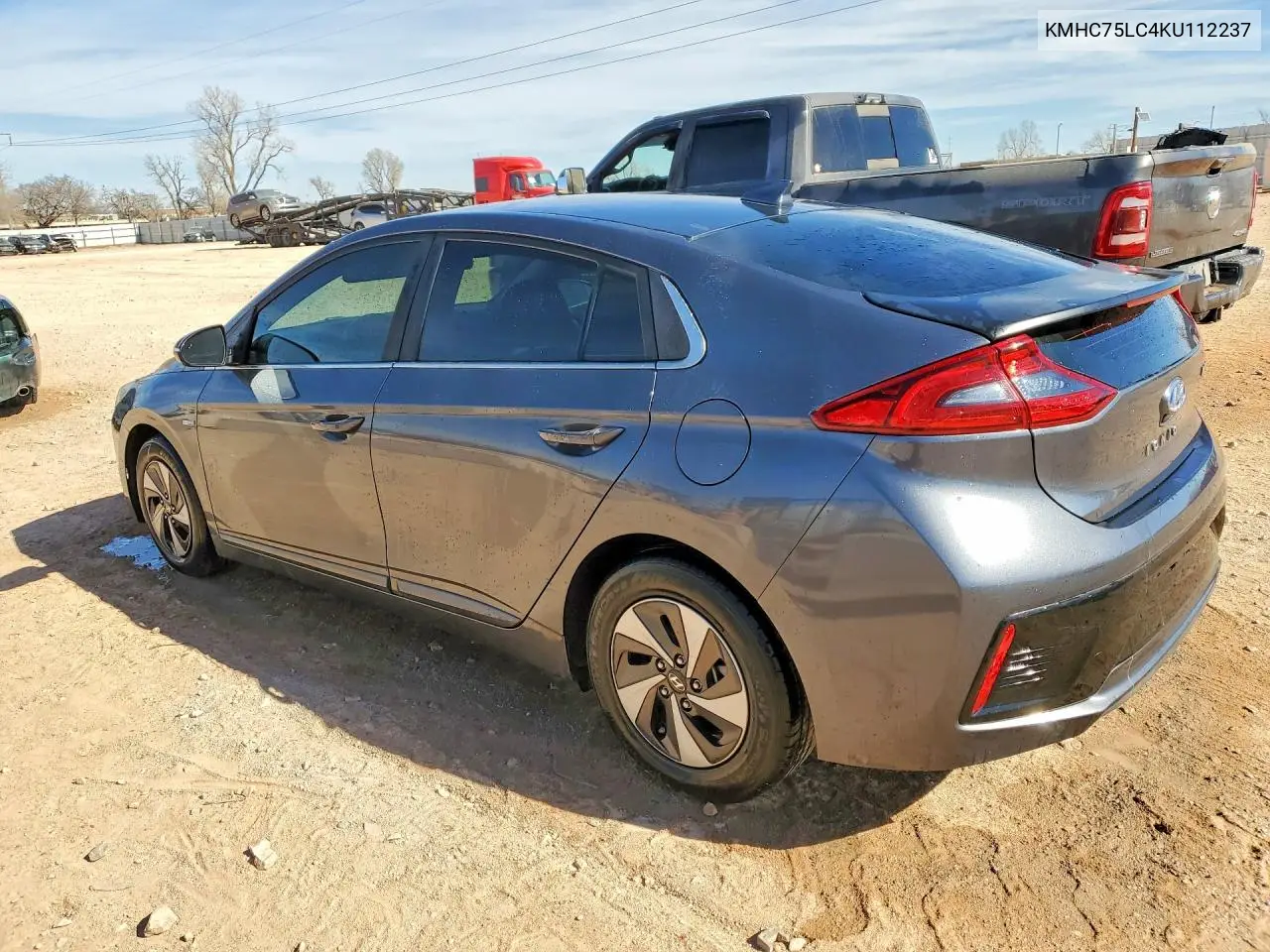 KMHC75LC4KU112237 2019 Hyundai Ioniq Sel