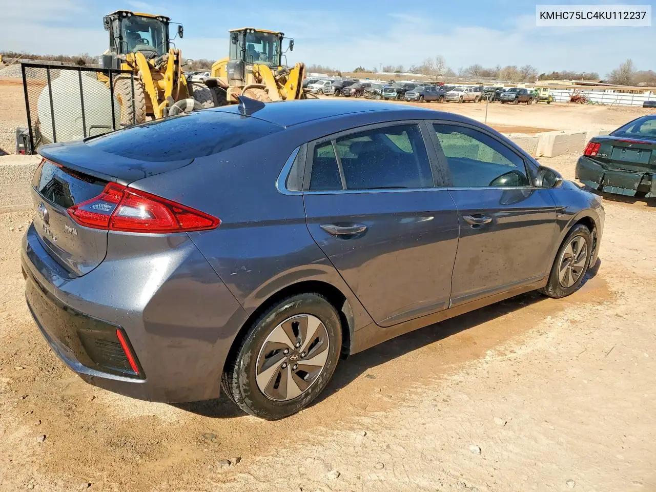 KMHC75LC4KU112237 2019 Hyundai Ioniq Sel