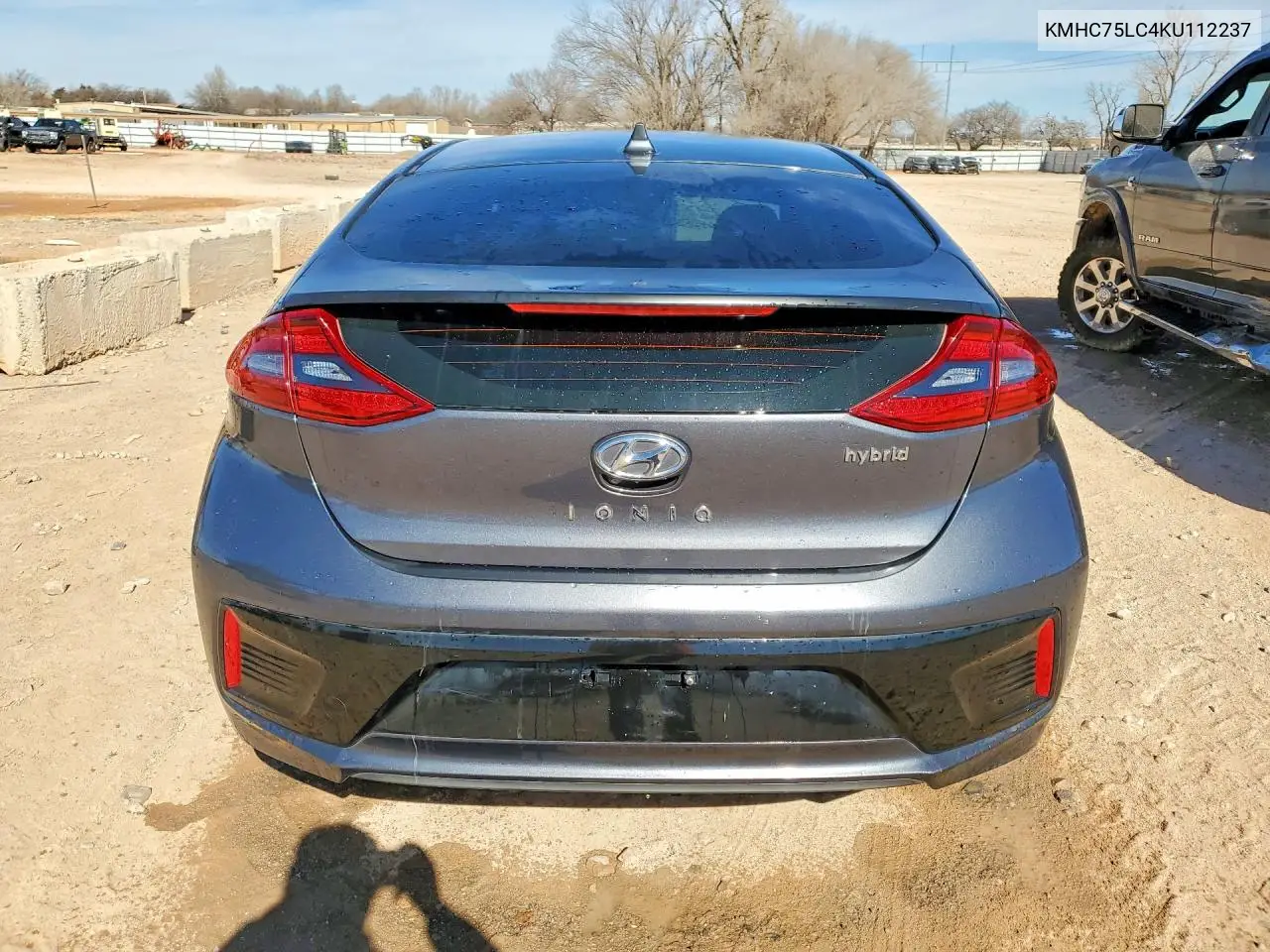 KMHC75LC4KU112237 2019 Hyundai Ioniq Sel