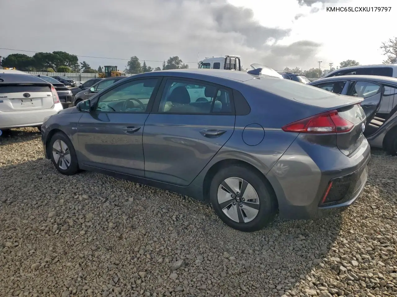 KMHC65LCXKU179797 2019 Hyundai Ioniq Blue