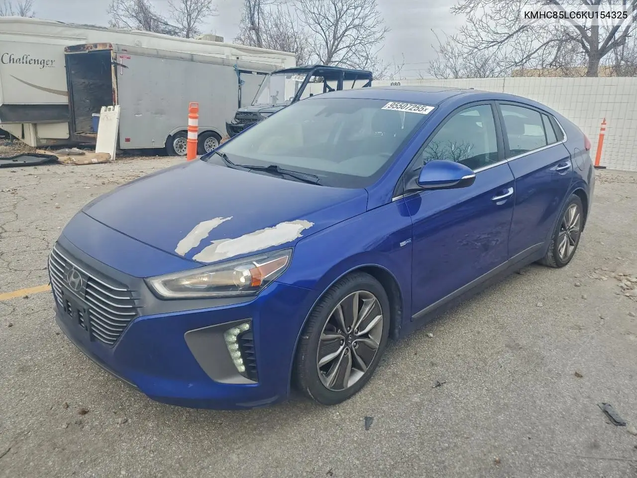 KMHC85LC6KU154325 2019 Hyundai Ioniq Limited