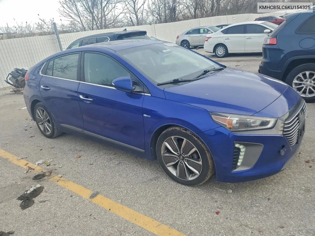 KMHC85LC6KU154325 2019 Hyundai Ioniq Limited