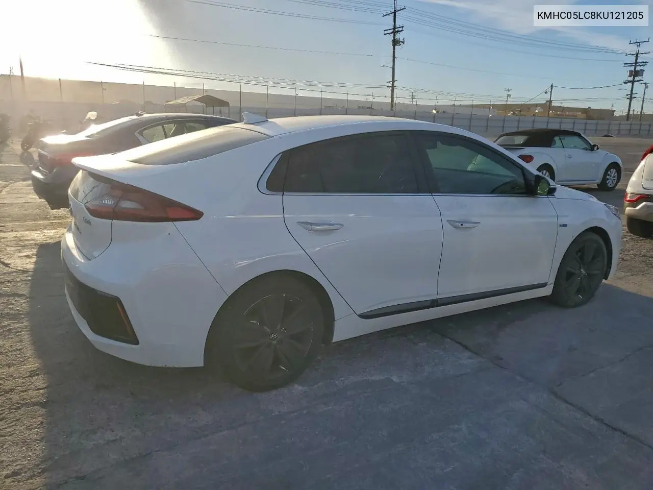 KMHC05LC8KU121205 2019 Hyundai Ioniq Limited