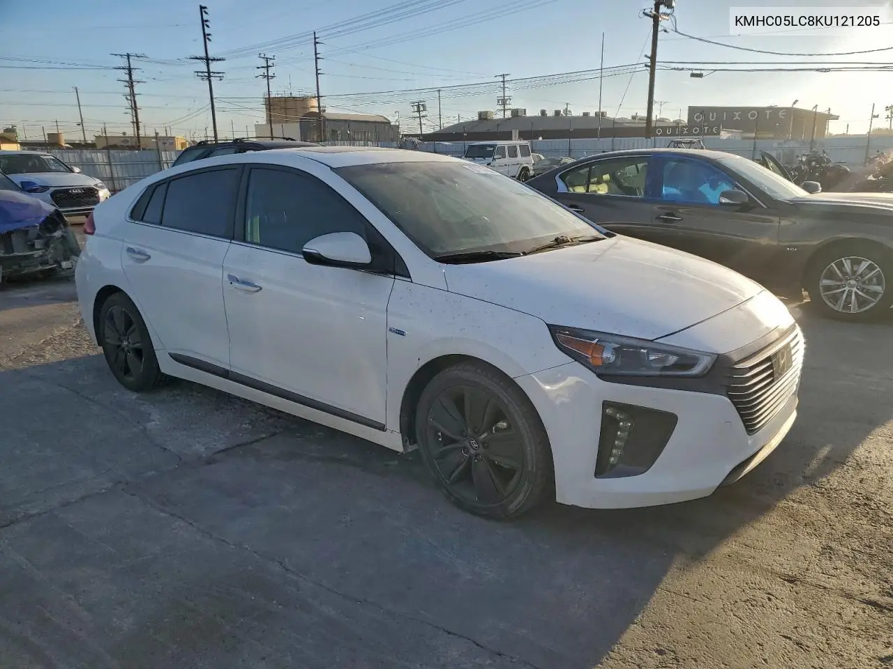 KMHC05LC8KU121205 2019 Hyundai Ioniq Limited