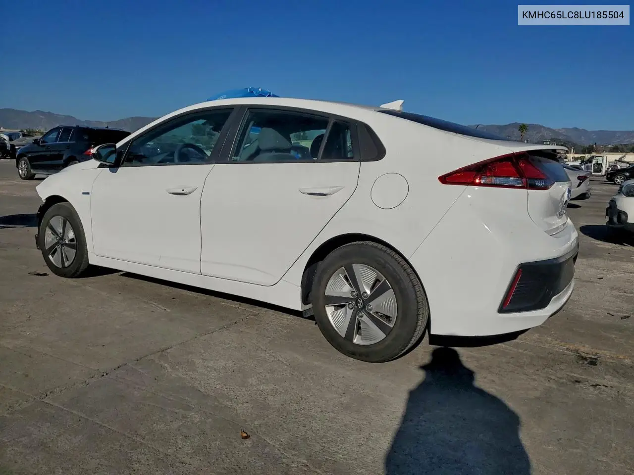 KMHC65LC8LU185504 2020 Hyundai Ioniq Blue