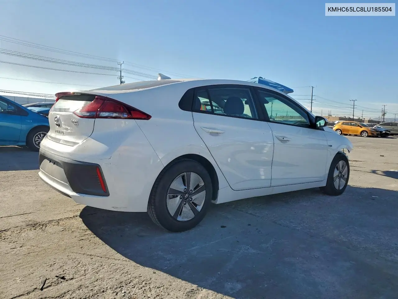 KMHC65LC8LU185504 2020 Hyundai Ioniq Blue