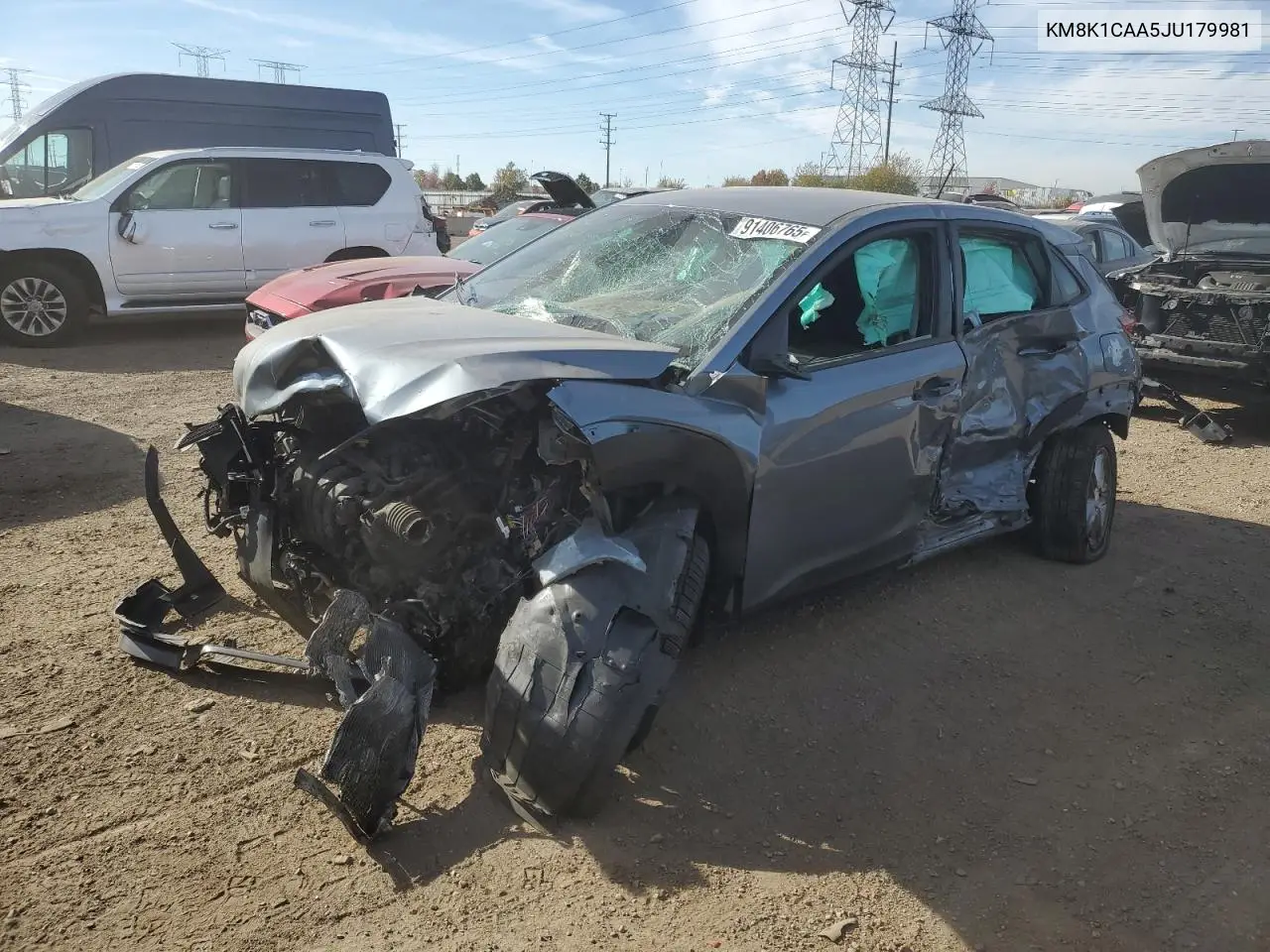 KM8K1CAA5JU179981 2018 Hyundai Kona Se